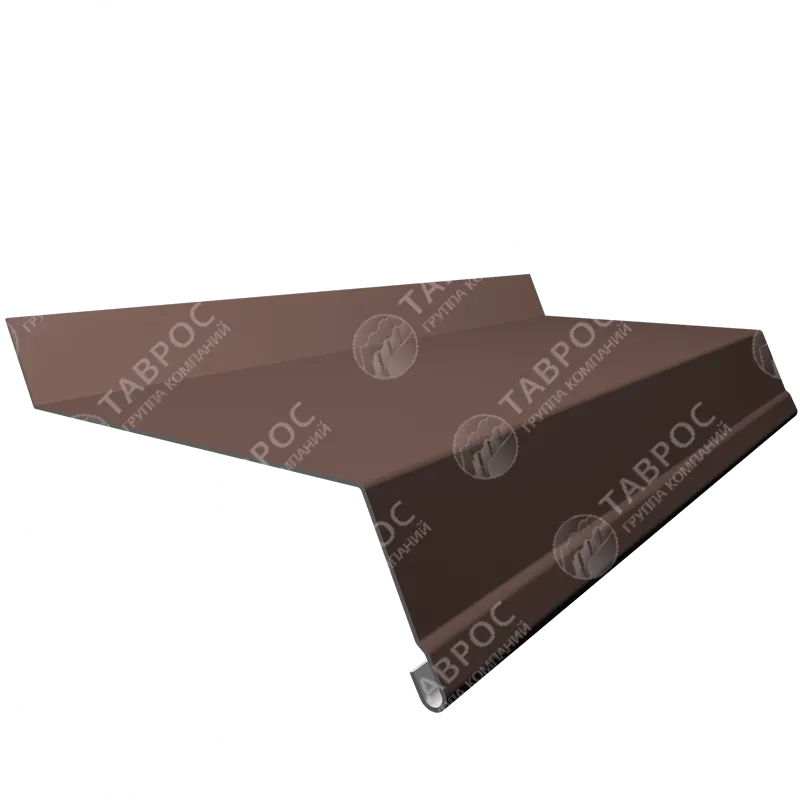 Отлив оконный Гладкий полиэстер RAL 8017 (Шоколадно-коричневый) 2000*100